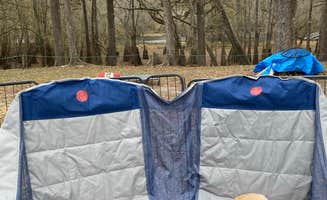 Laura F.'s photo of camping with pets at Ellie Ray's RV Resort & Lounge near Trenton, FL