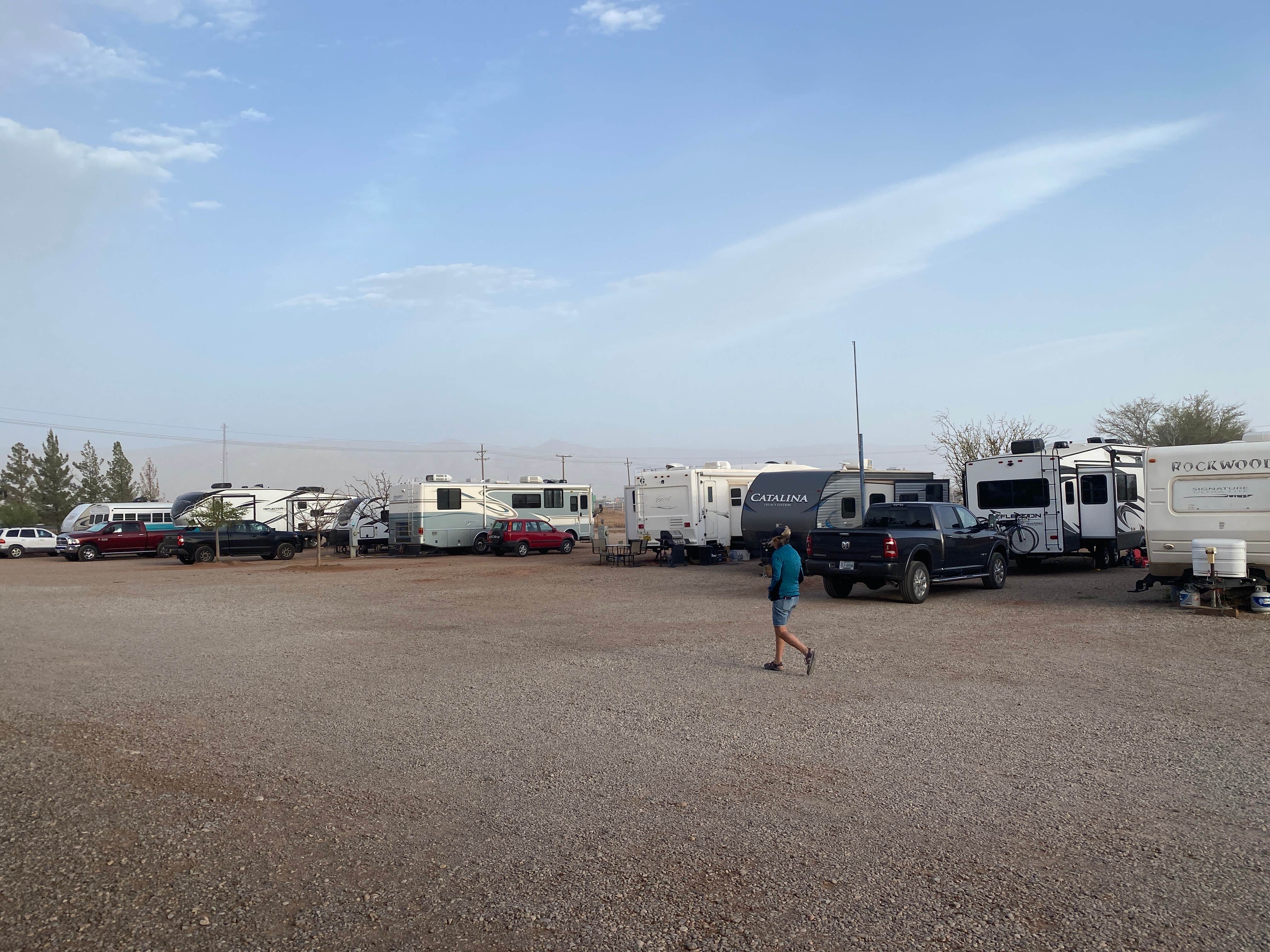 Kristen M.'s photo of rv camping at Edgington RV Park near Lincoln National Forest