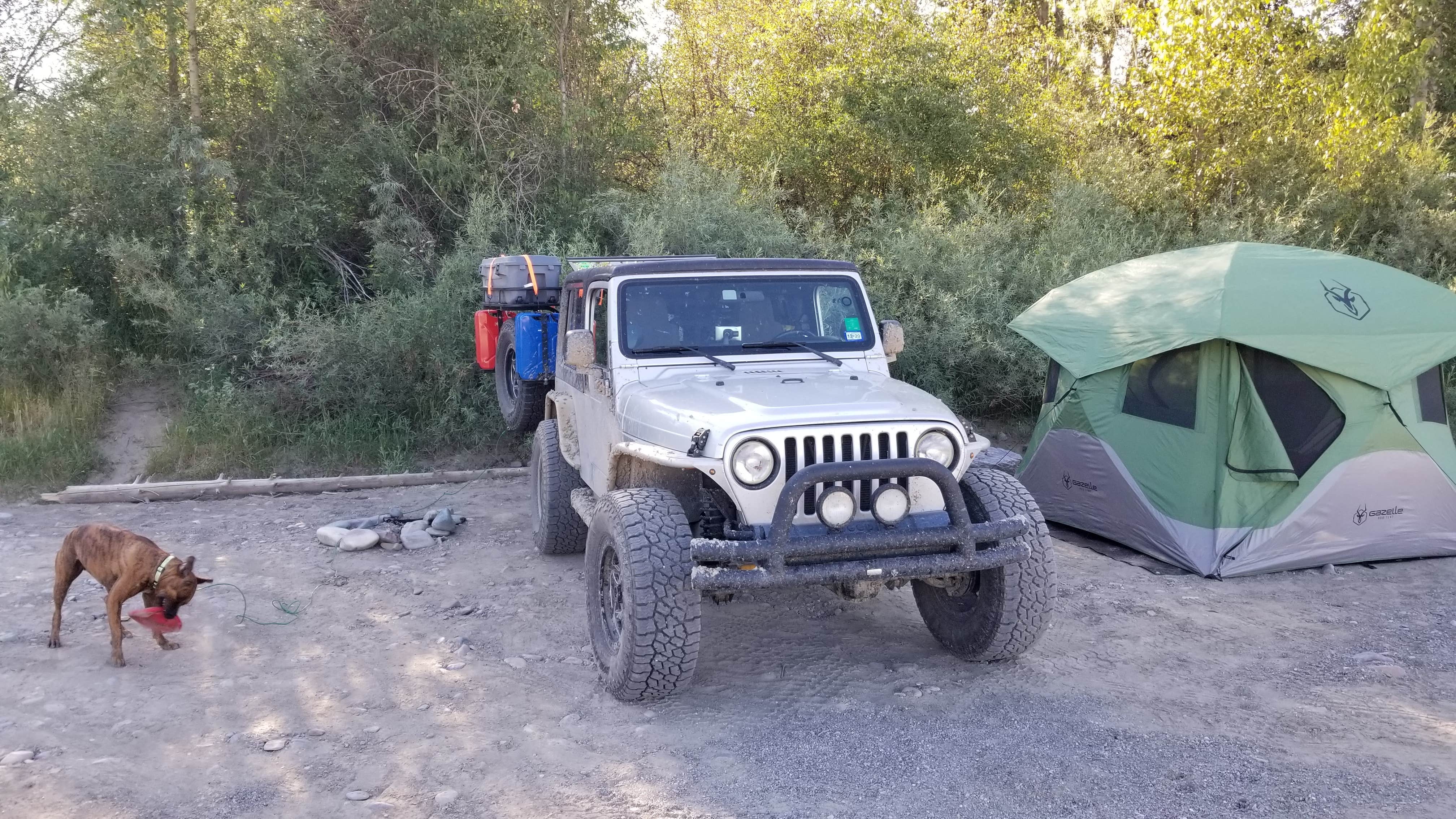 Price T.'s photo of a dispersed camping area at Blankenship Bridge - Dispersed Camping in Montana