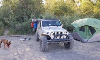 Camping near Lake Five Resort: Blankenship Bridge - Dispersed Camping, Coram, Montana