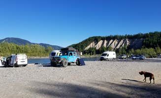 Price T.'s photo of camping with pets at Blankenship Bridge - Dispersed Camping near Polebridge, MT