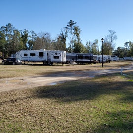 Lots of open area campsites.