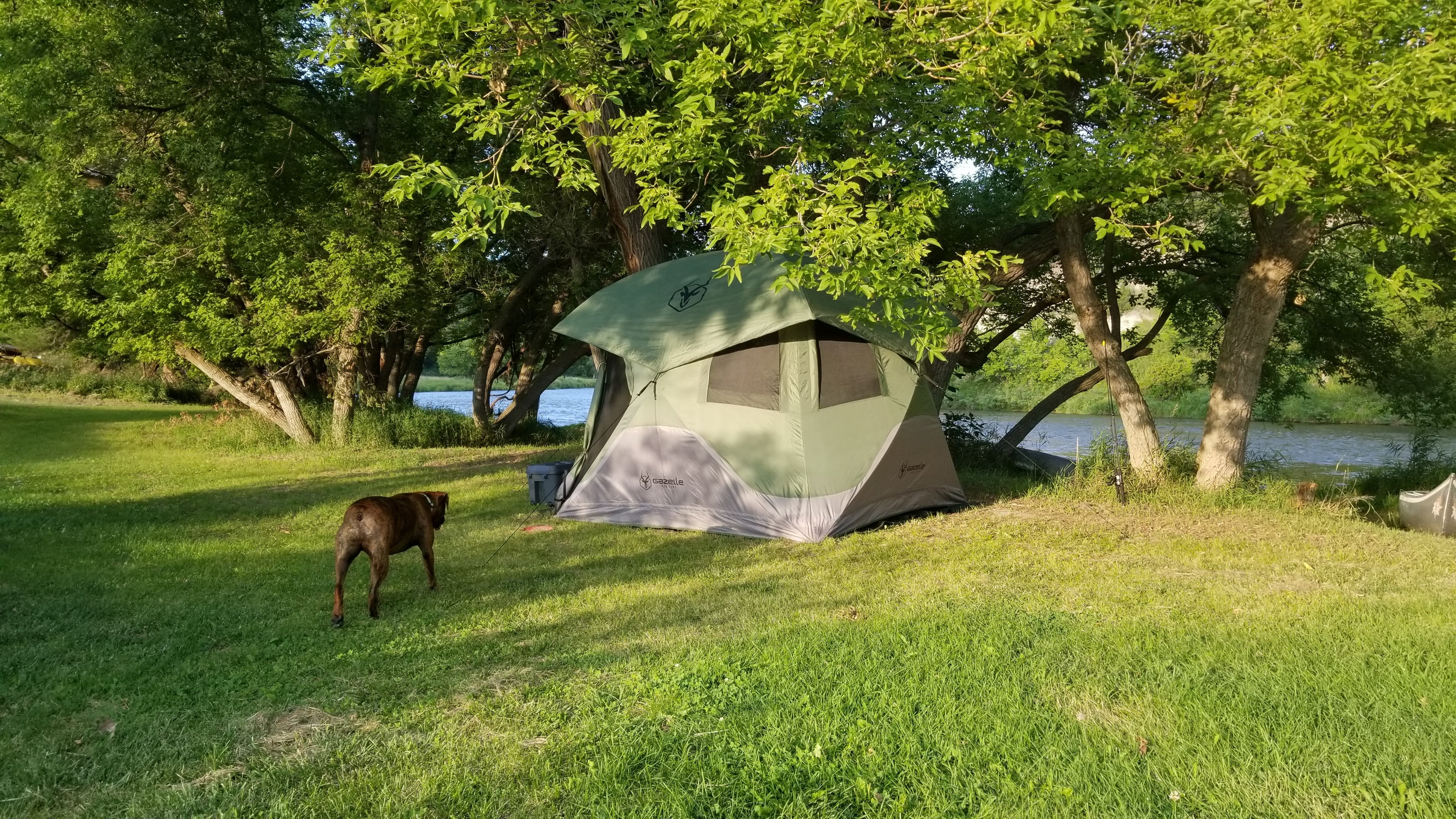 Camper submitted image from East Campground — Smith Falls State Park - 1