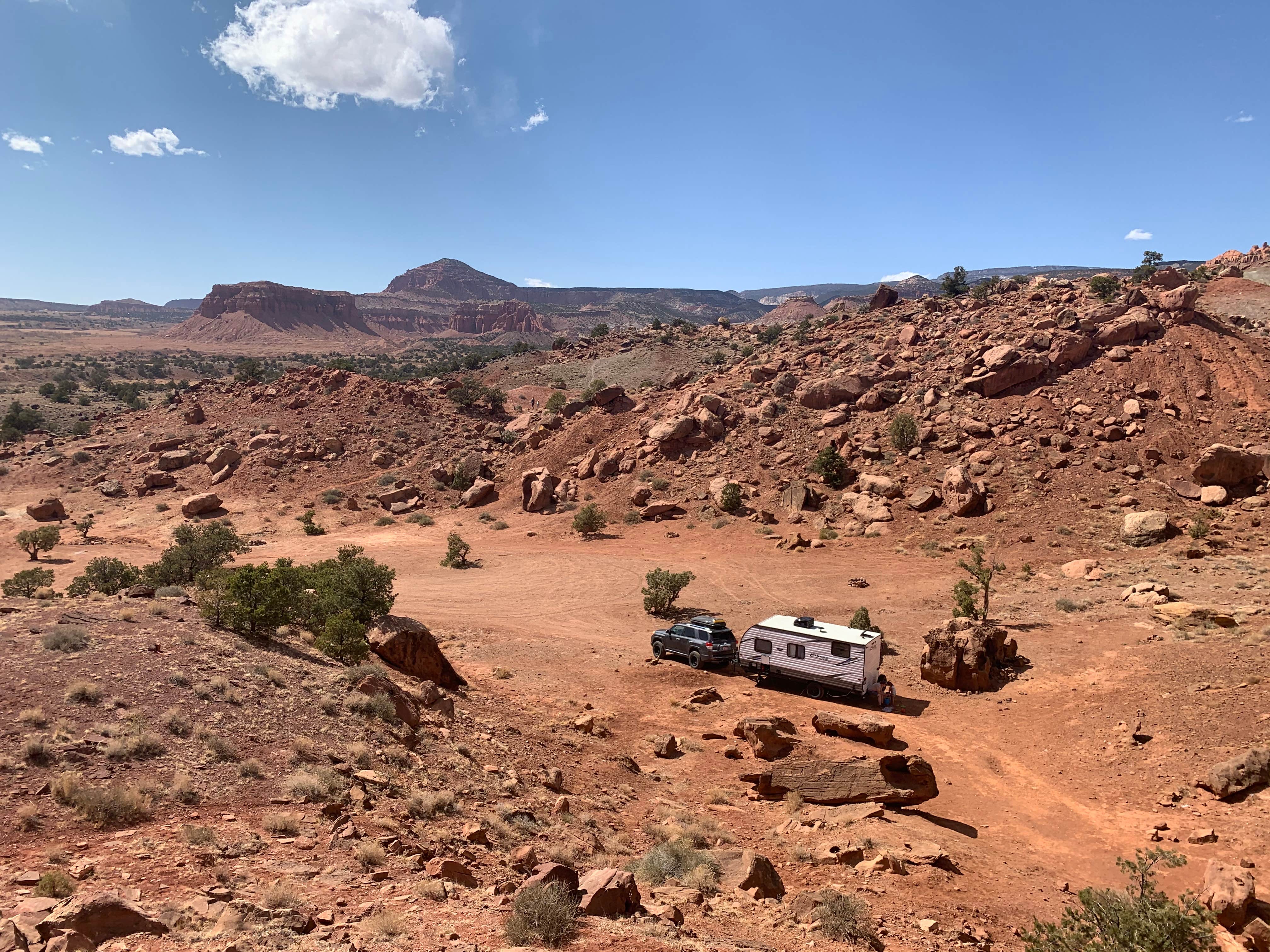 Camper submitted image from Route 24 Dispersed Camping - Capitol Reef - 1