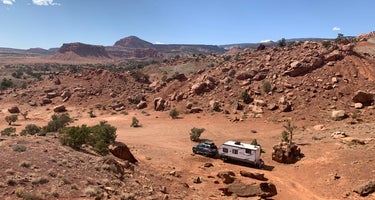Route 24 dispersed Camp - Capitol Reef