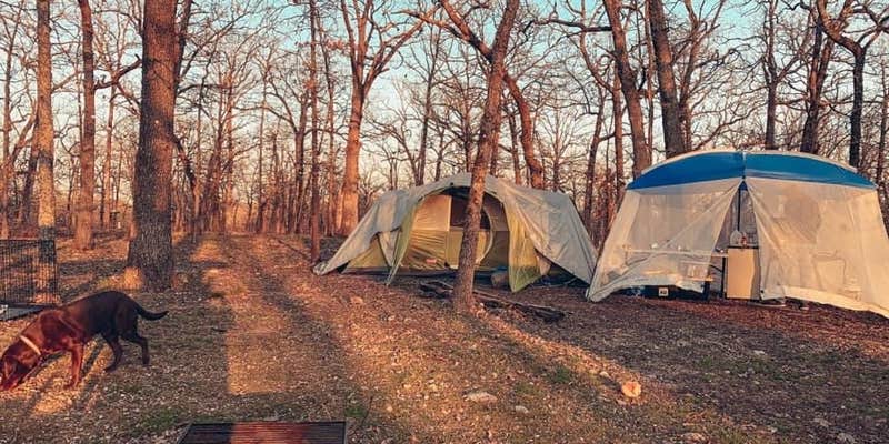 Camper submitted image from Pittsburg Area Campground — Pomme de Terre State Park