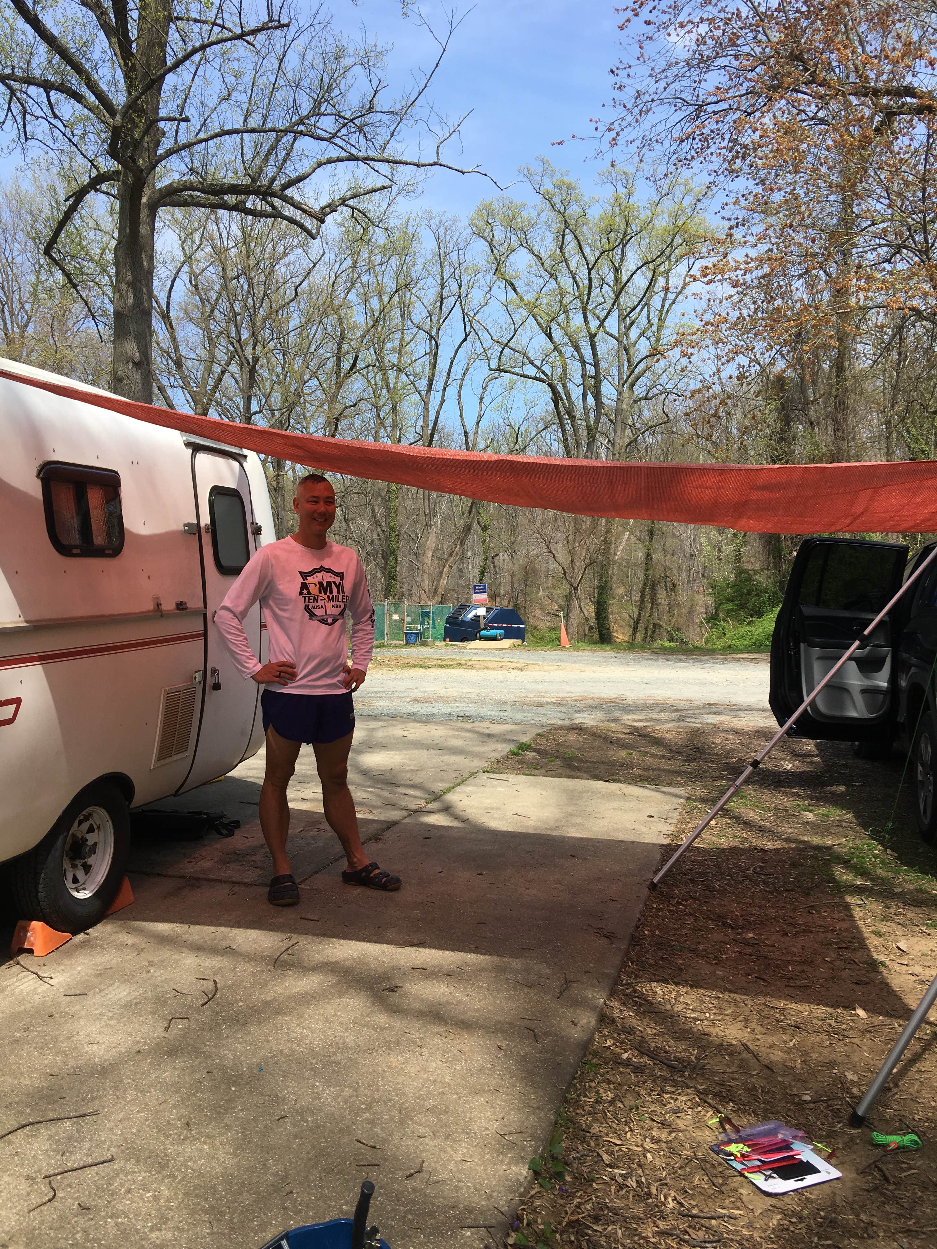 Ginny L.'s photo of rv camping at Military Park United States Naval Academy/Annapolis Naval Station Annapolis FamCamp near Takoma Park, MD