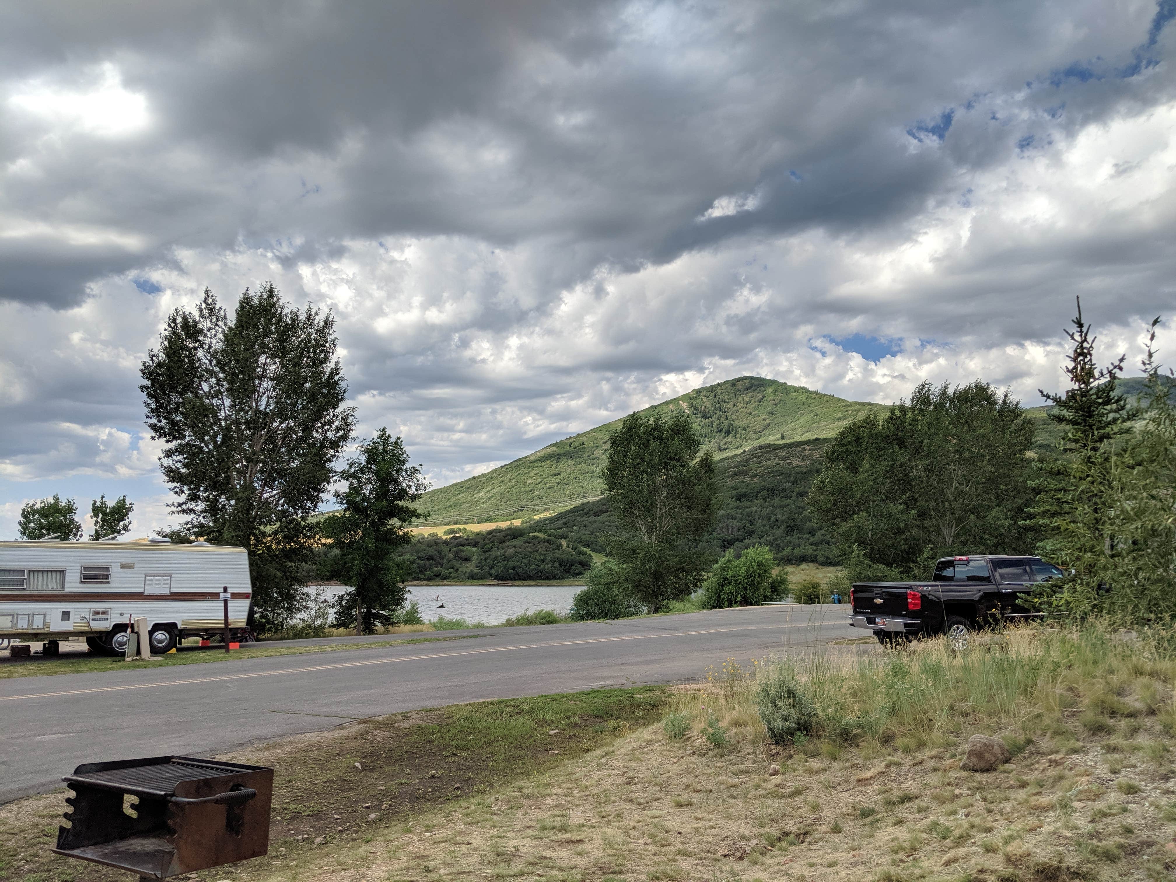 Heather K.'s photo of rv camping at Hailstone - Upper Fisher Campground — Jordanelle State Park near Heber, UT