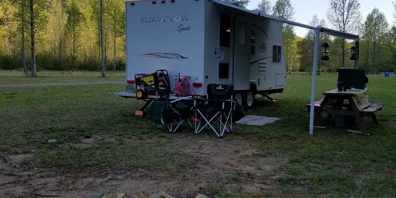 Camper submitted image from Chief Ladiga Trail Campground