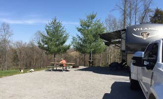 Camping near Leeman Field Park: Natural Tunnel State Park Campground, Duffield, Virginia
