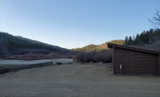 Anita B.'s photo of glamping accommodations at Coyote Creek State Park Campground near Wagon Mound, NM