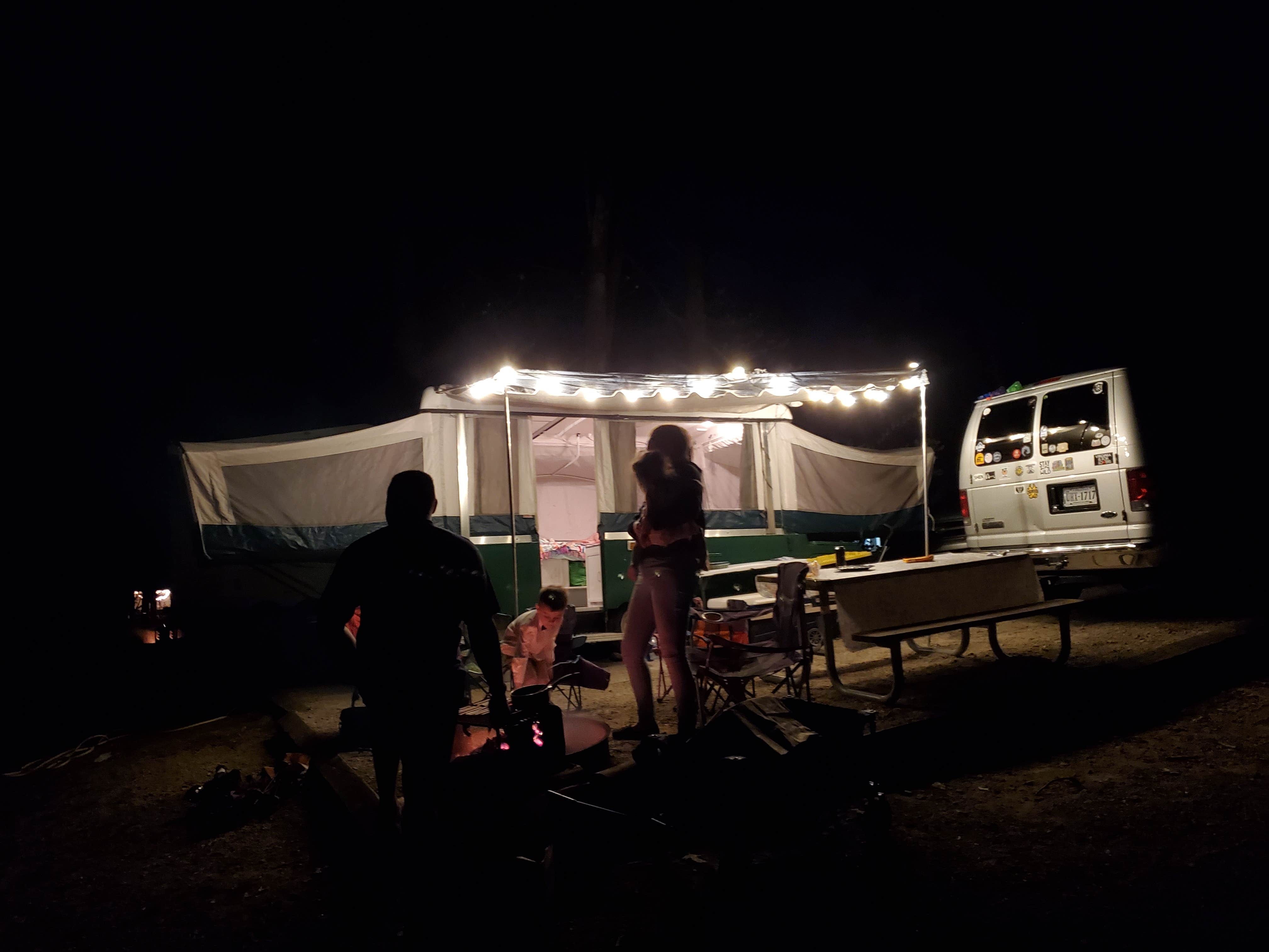 Bridget H.'s photo of rv camping at Twin Lakes State Park Campground near Wingina, VA