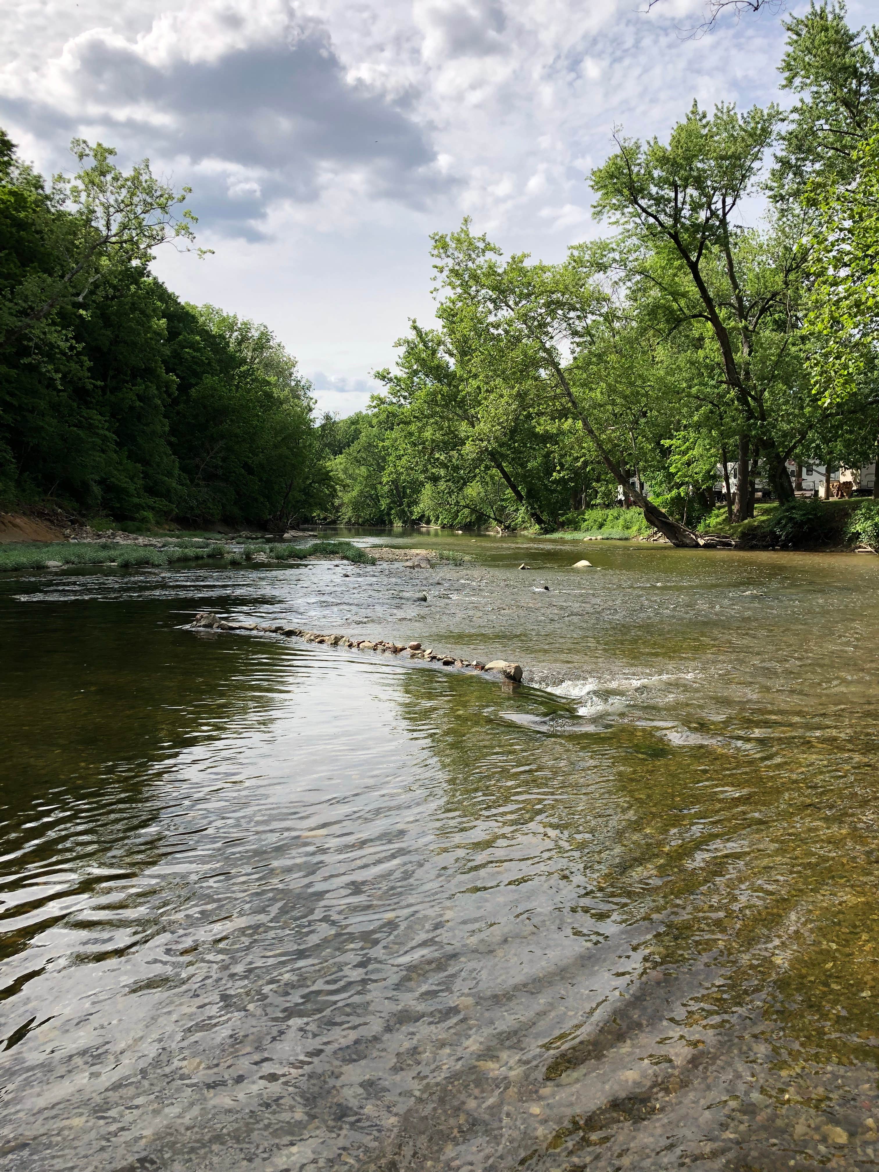 Camper submitted image from Sugar Creek Campground and Canoe Rental LLC - 5