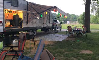 Adam W.'s photo of rv camping at Sugar Creek Campground and Canoe Rental LLC near Roachdale, IN