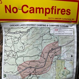 Deschutes Forest NFD 4600-120 Dispersed Camping