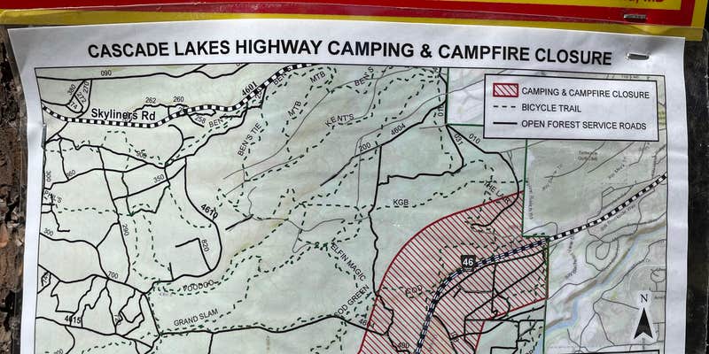 Camper submitted image from Deschutes Forest NFD 4600-120 Dispersed Camping