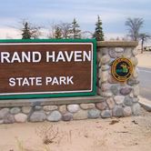 Review photo of Grand Haven State Park Campground by Becky P., May 31, 2018