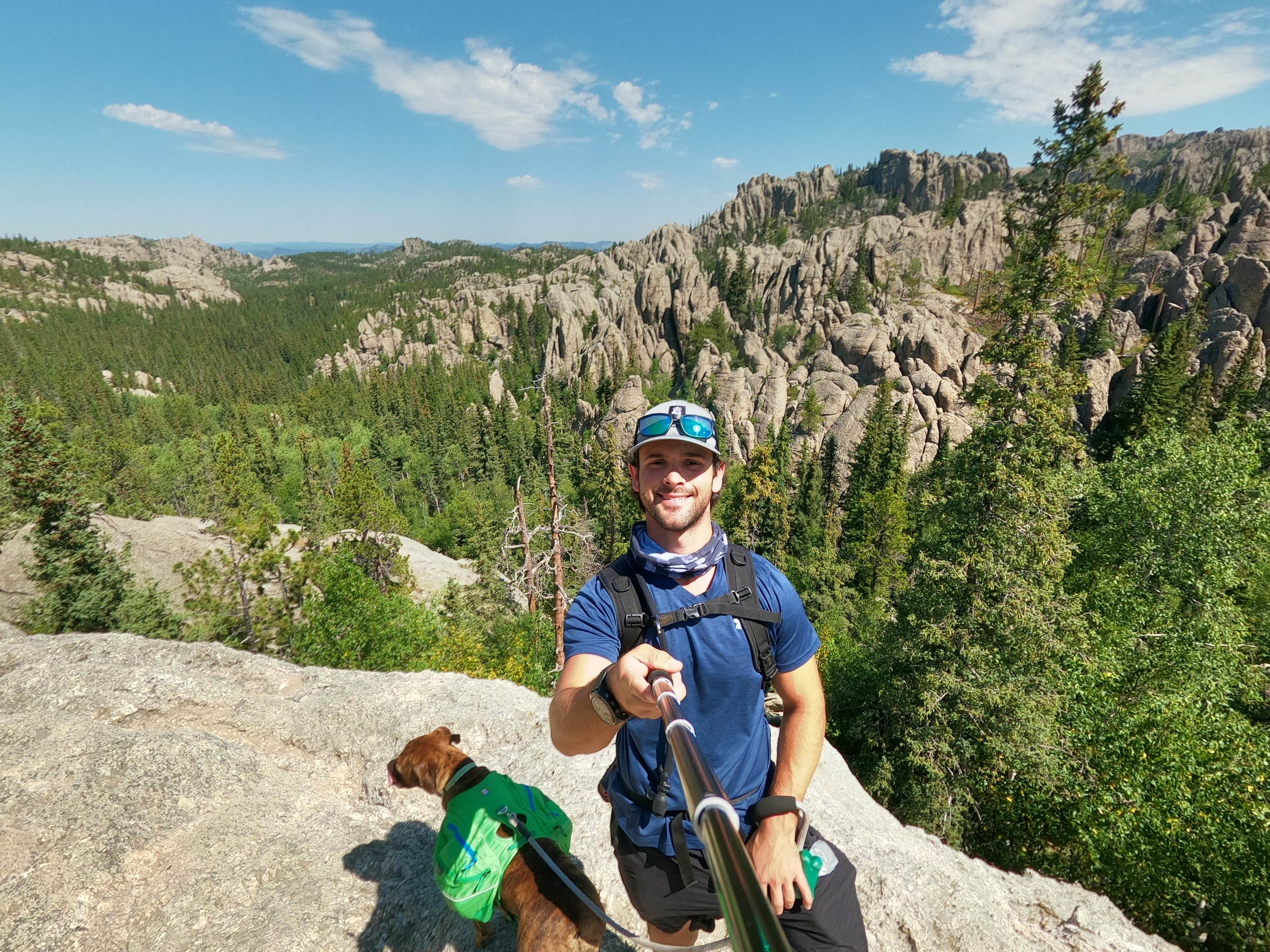 Price T.'s photo of camping with pets at Sylvan Lake Campground — Custer State Park near Black Hills National Forest