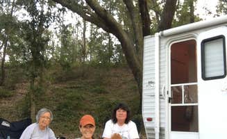 Suzy R.'s photo of camping with pets at Rodman Campground near National Forests in Florida