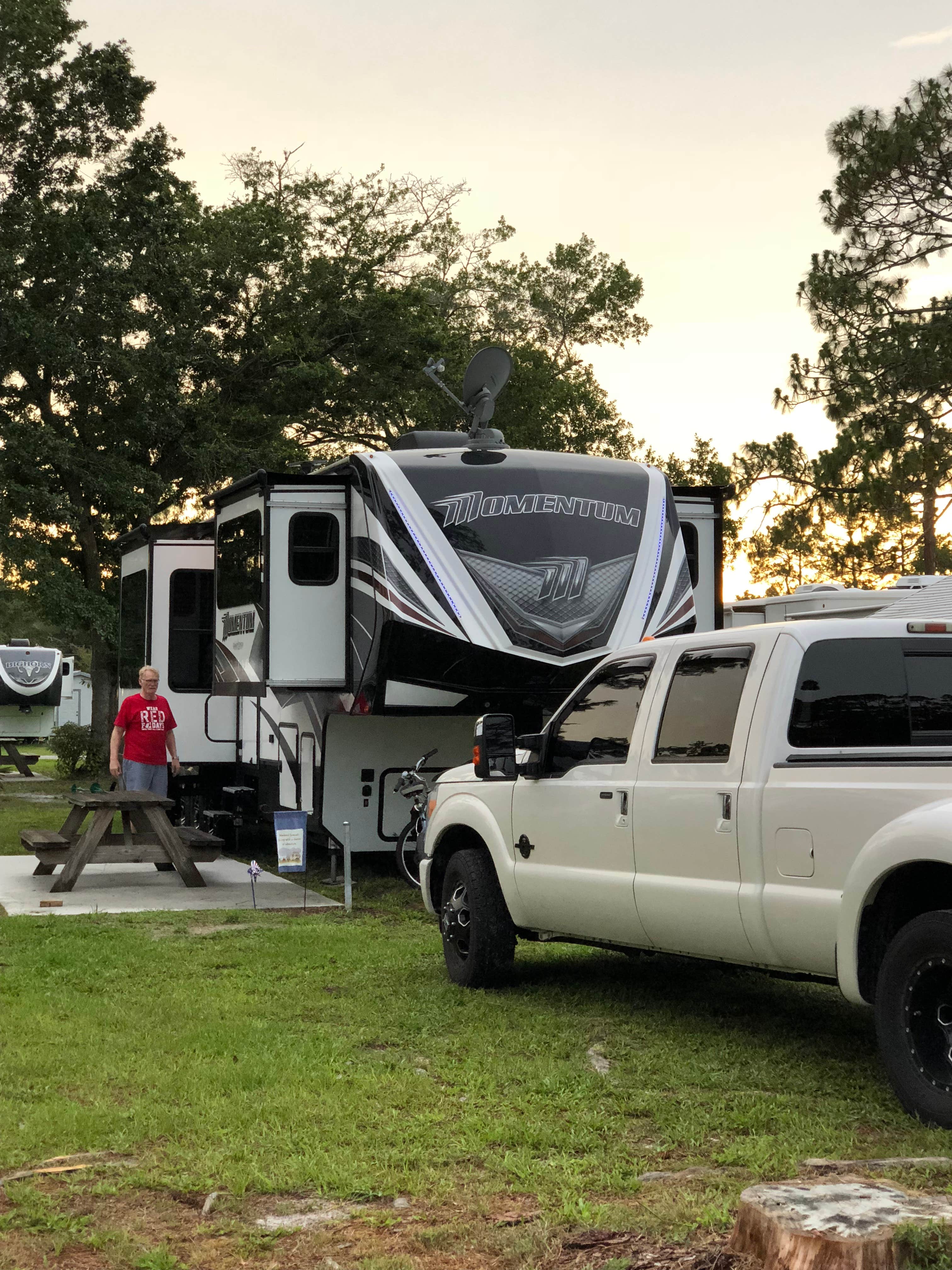 Suzy R.'s photo of rv camping at Wekiva Falls RV Resort near Orlando, FL
