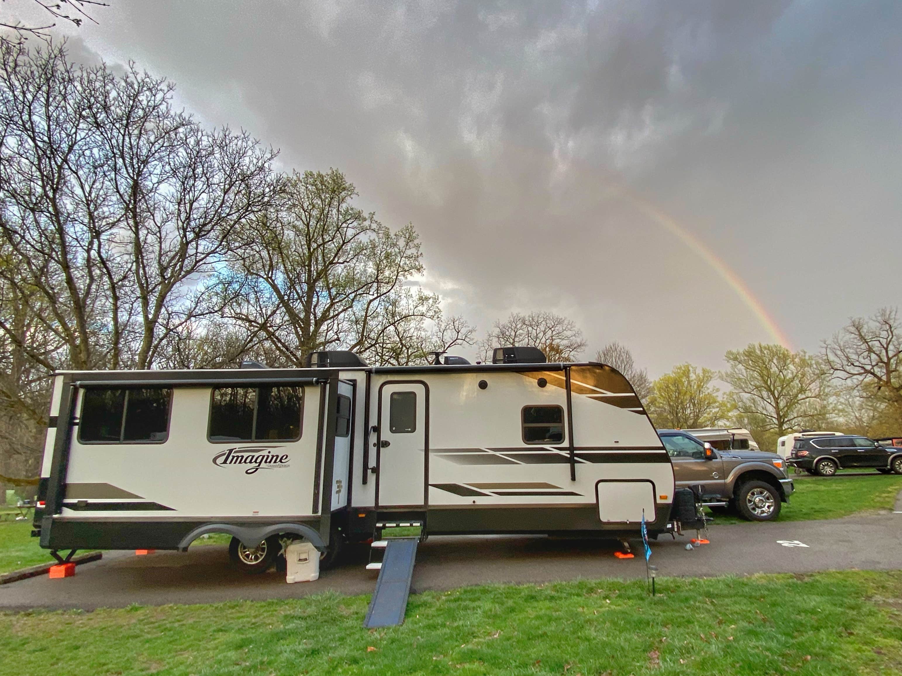 Andrea F.'s photo of rv camping at John Bryan State Park Campground near Sugar Grove, OH