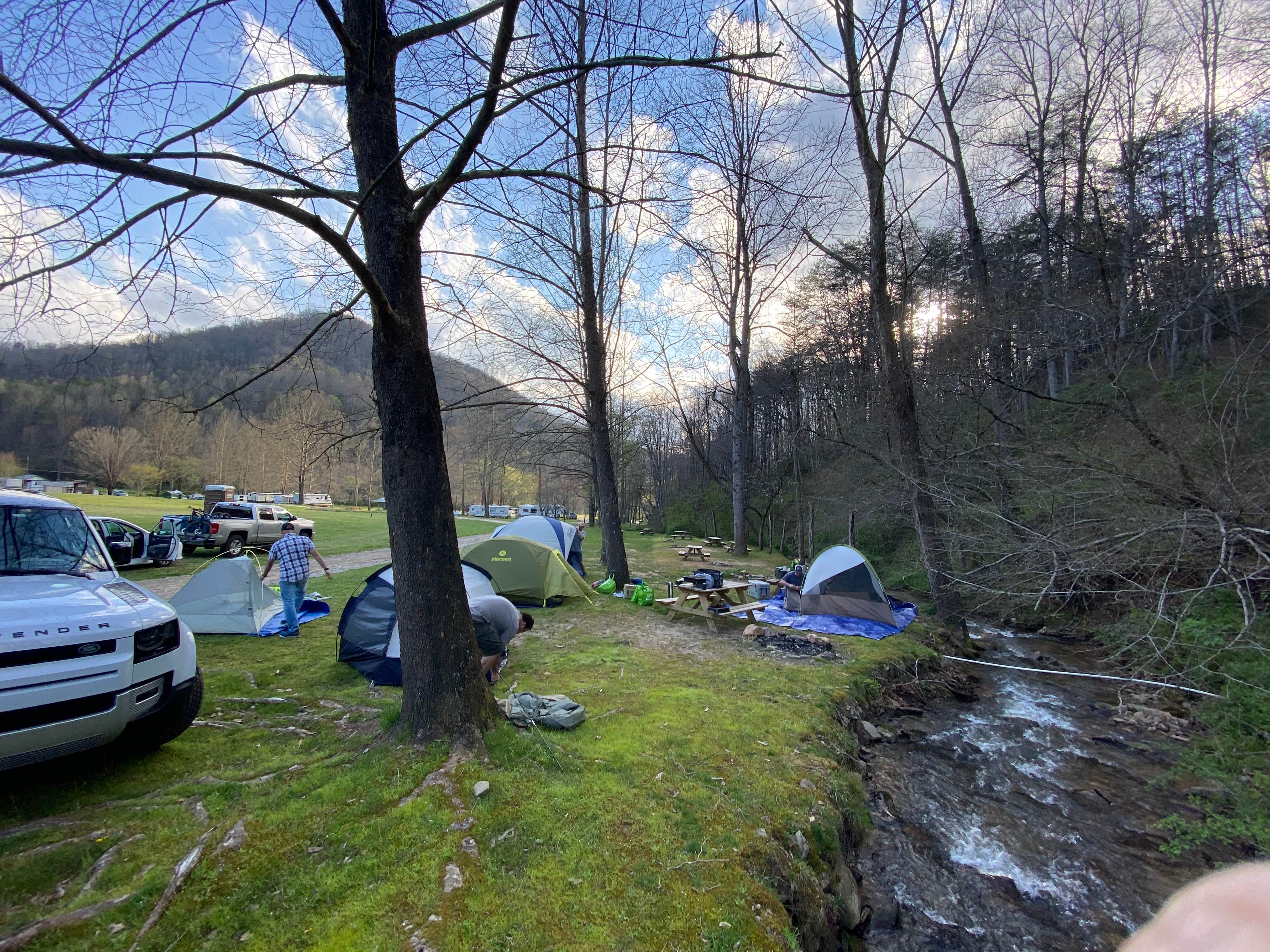 Robbie B.'s photo at Smoky Mountain Meadows Campground near Bryson City, NC