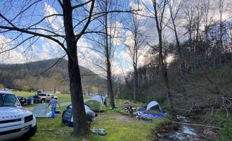 Camping near Prancing Elk Cabin: Smoky Mountain Meadows Campground , Bryson City, North Carolina