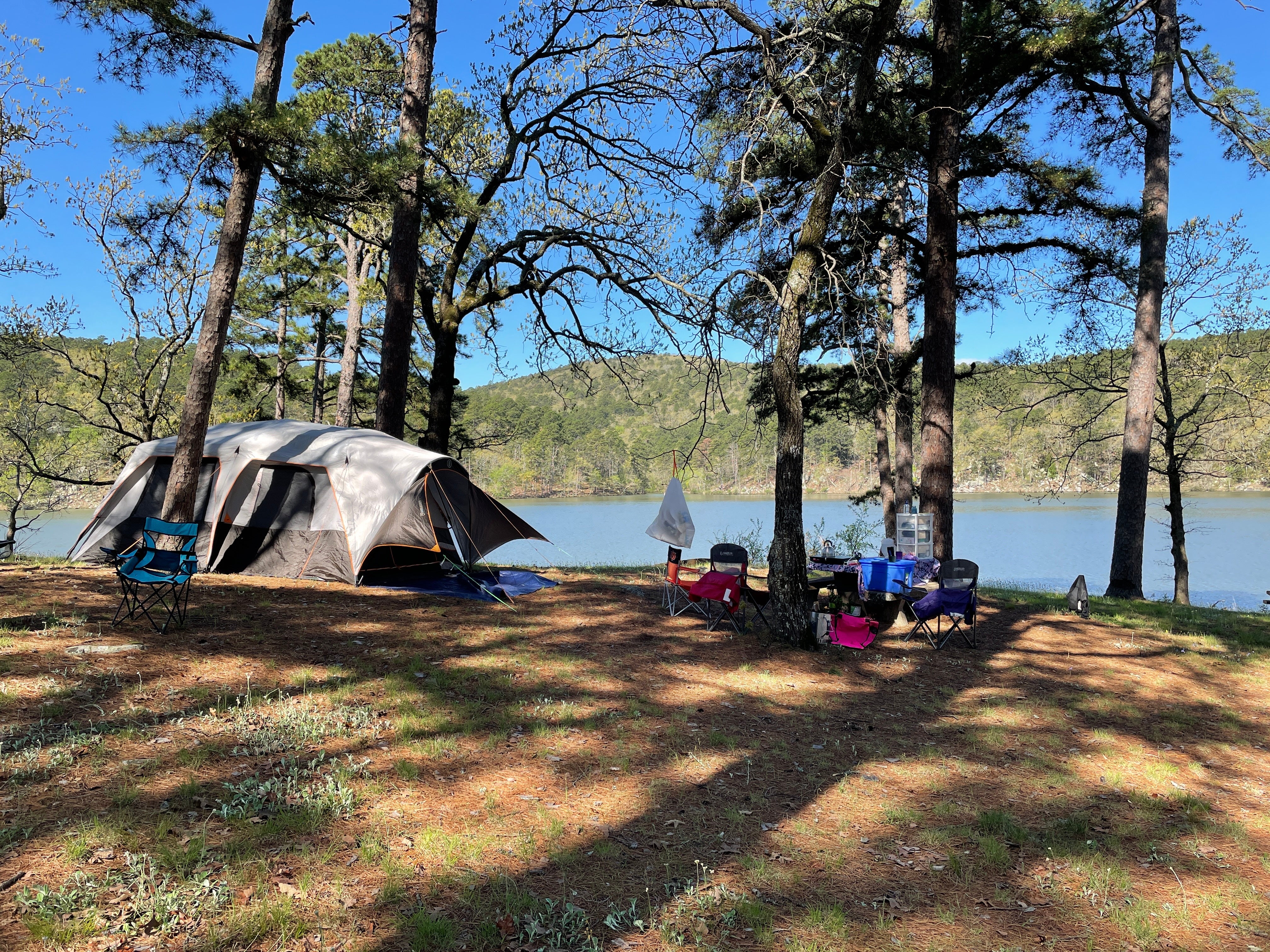 Camper submitted image from Clayton Lake State Park Campground - 1