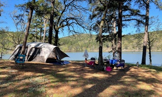 Camping near Robbers Cave State Park — Robbers Cave State Resort Park: Clayton Lake State Park Campground, Clayton, Oklahoma