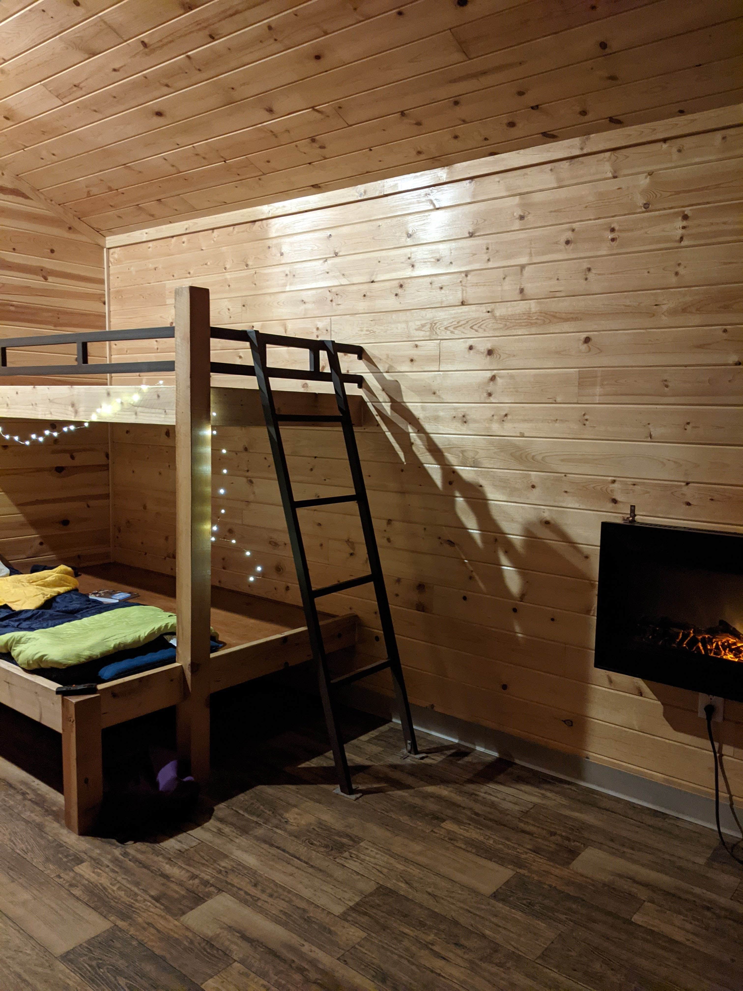 Sophia B.'s photo of glamping accommodations at Jedidiah Smith Campground — Redwood National Park near Gold Beach, OR