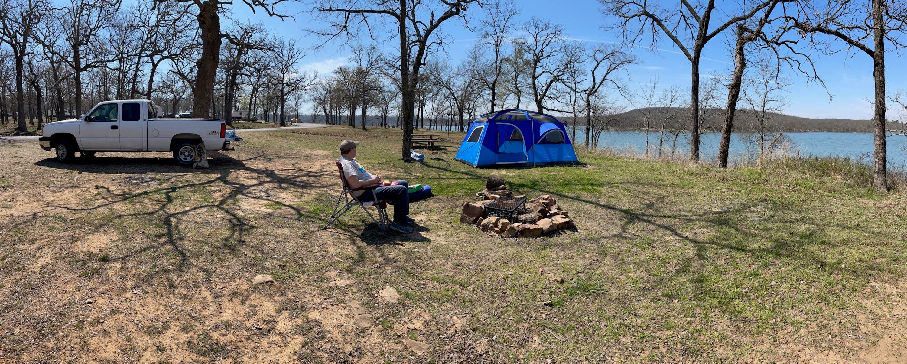 Camper submitted image from Red Oak Area - Okmulgee/Dripping Springs State Park - 5