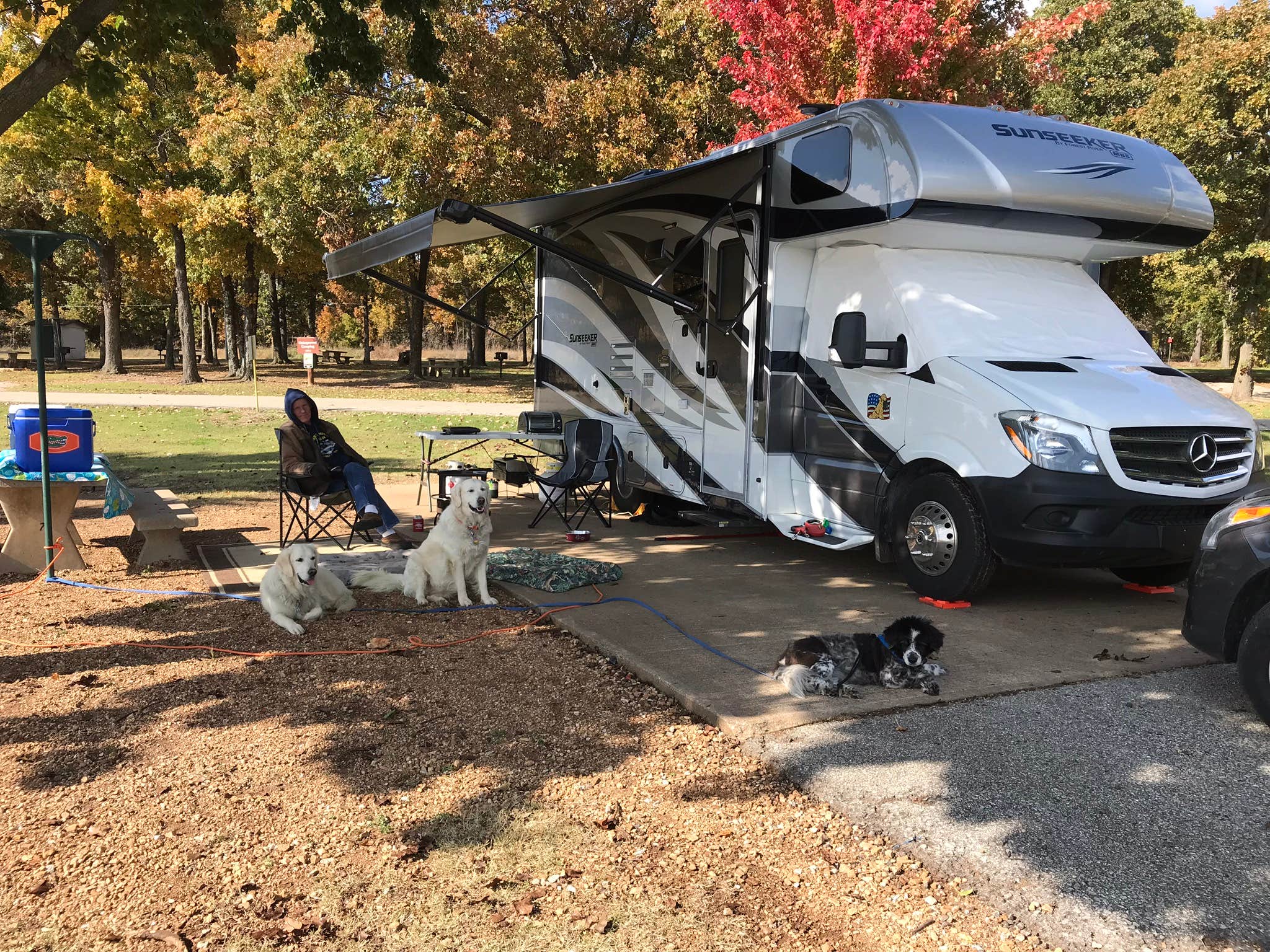 Camper submitted image from Bernice Area — Grand Lake State Park - 3