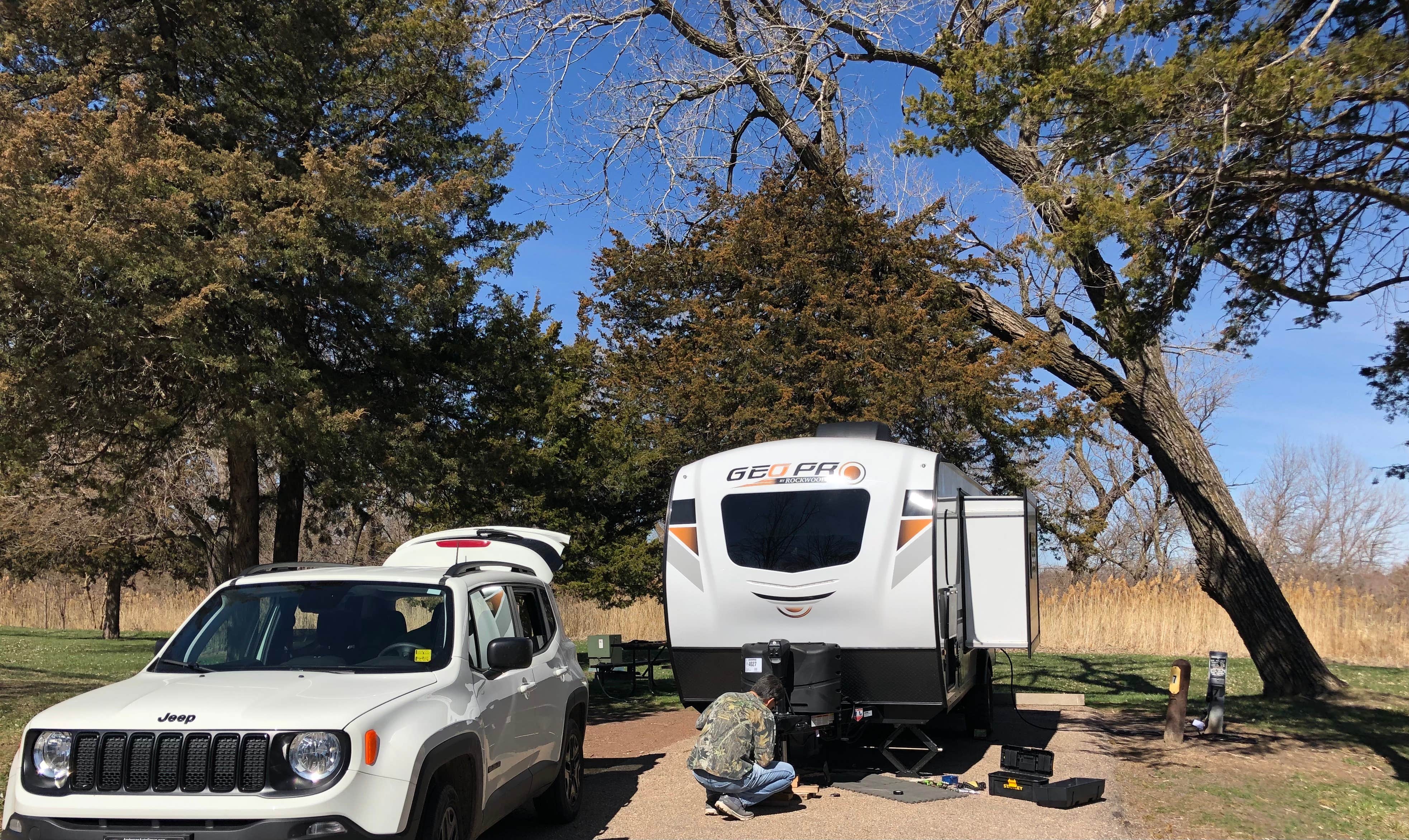 oregonlums's photo of rv camping at Mormon Island State Recreation Area Campground near St. Paul, NE