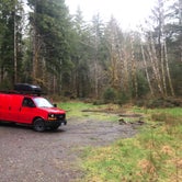Review photo of Upper Hoh Road Campsite by Taylor K., April 13, 2021