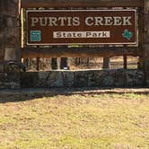 Review photo of Purtis Creek State Park Campground by Becca H., April 13, 2021