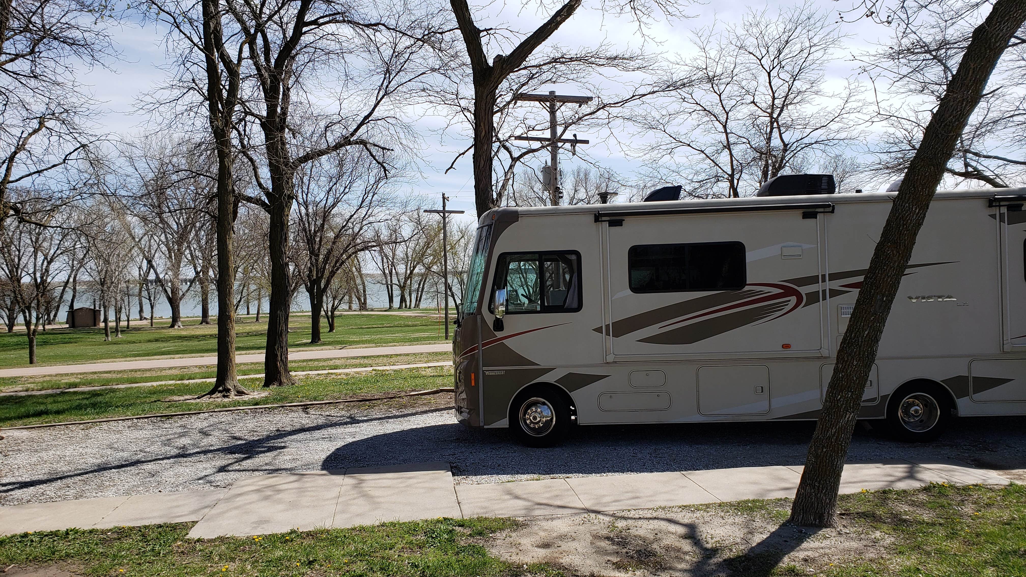 Nancy C.'s photo of rv camping at Hunter Cove near Harlan County Lake