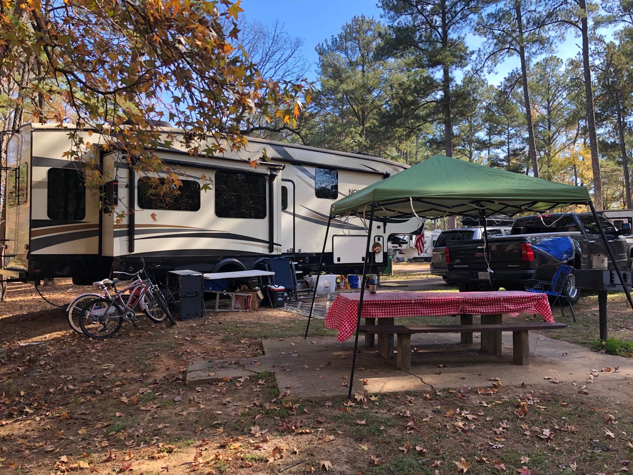 Camper submitted image from Lake Lowndes State Park Campground - 2