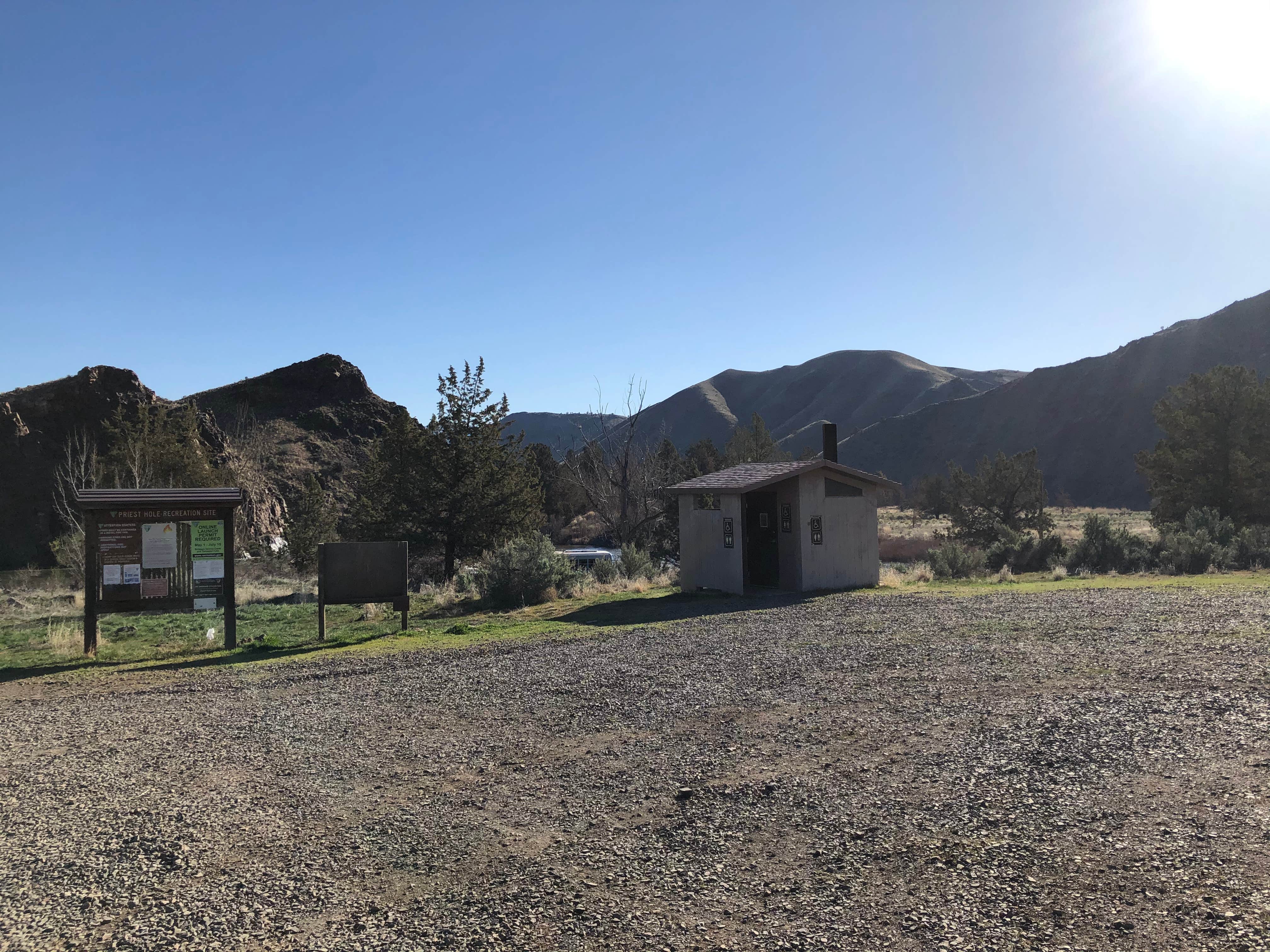 Camper-submitted photo at BLM John Day River - Priest Hole near Mitchell, OR