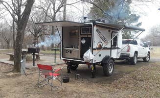 Sandy O.'s photo of rv camping at Gentry Creek Landing near Stidham, OK