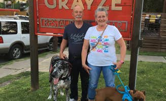 Janet A.'s photo of camping with pets at Fort Sam Houston Army RV near San Antonio, TX