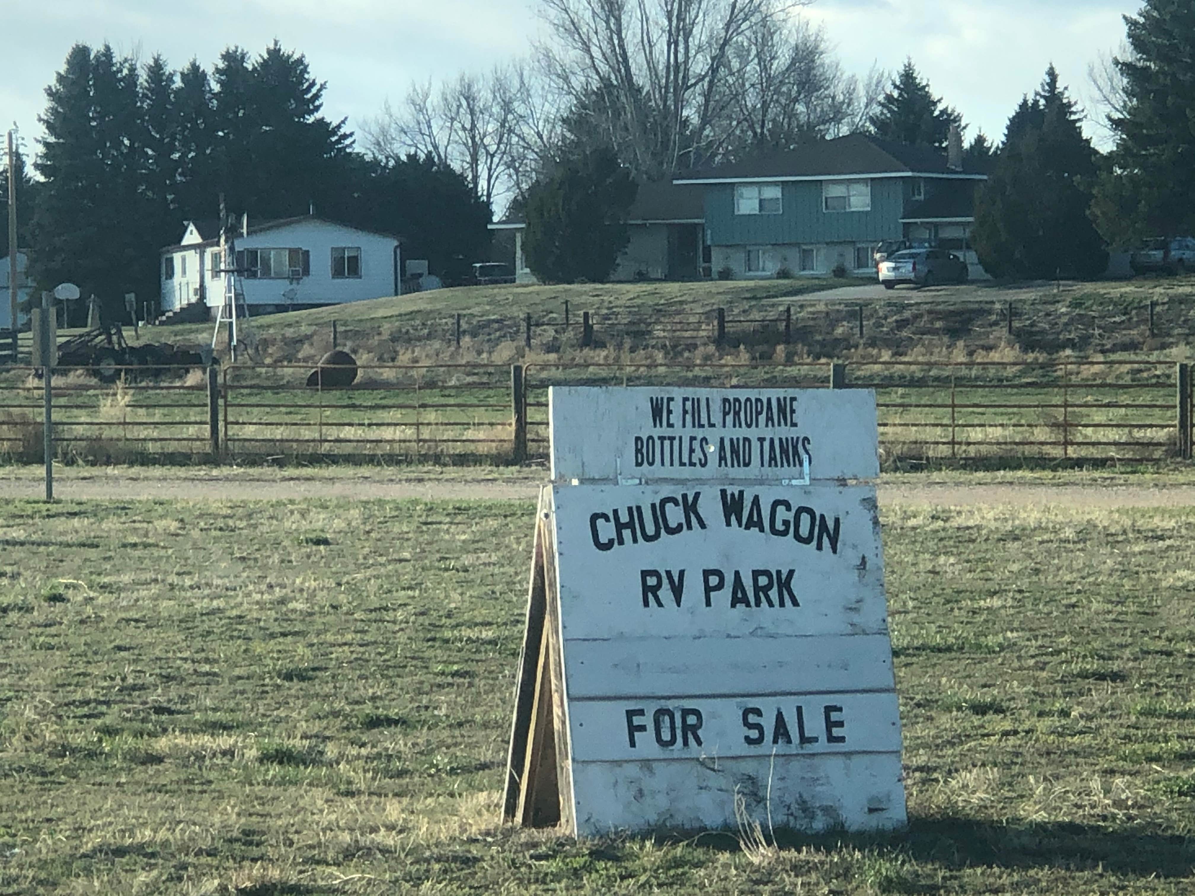 Camper-submitted photo at Chuck Wagon RV Park near Lingle, WY
