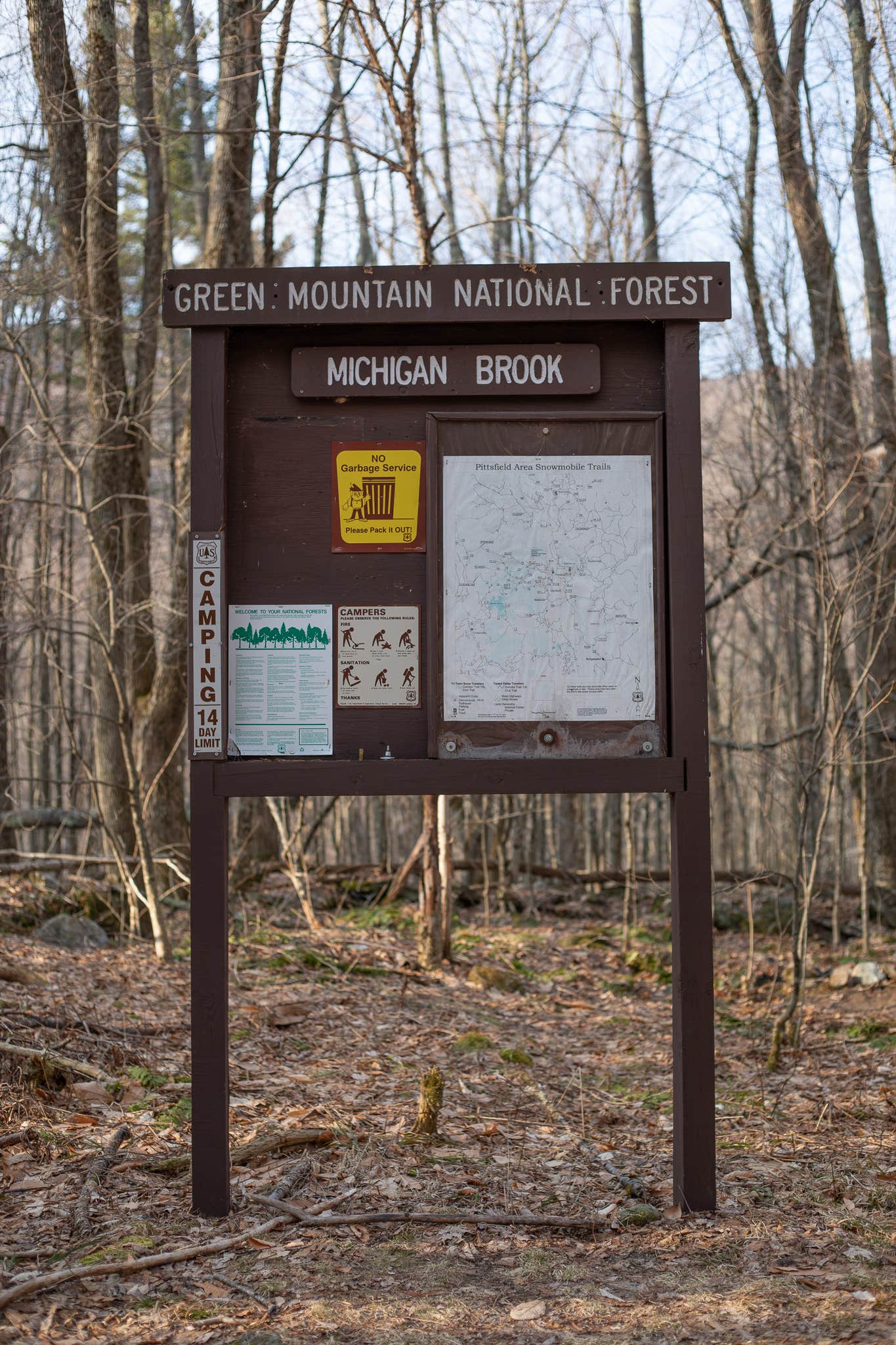 Camper-submitted photo at Michigan Brook near Mendon, VT