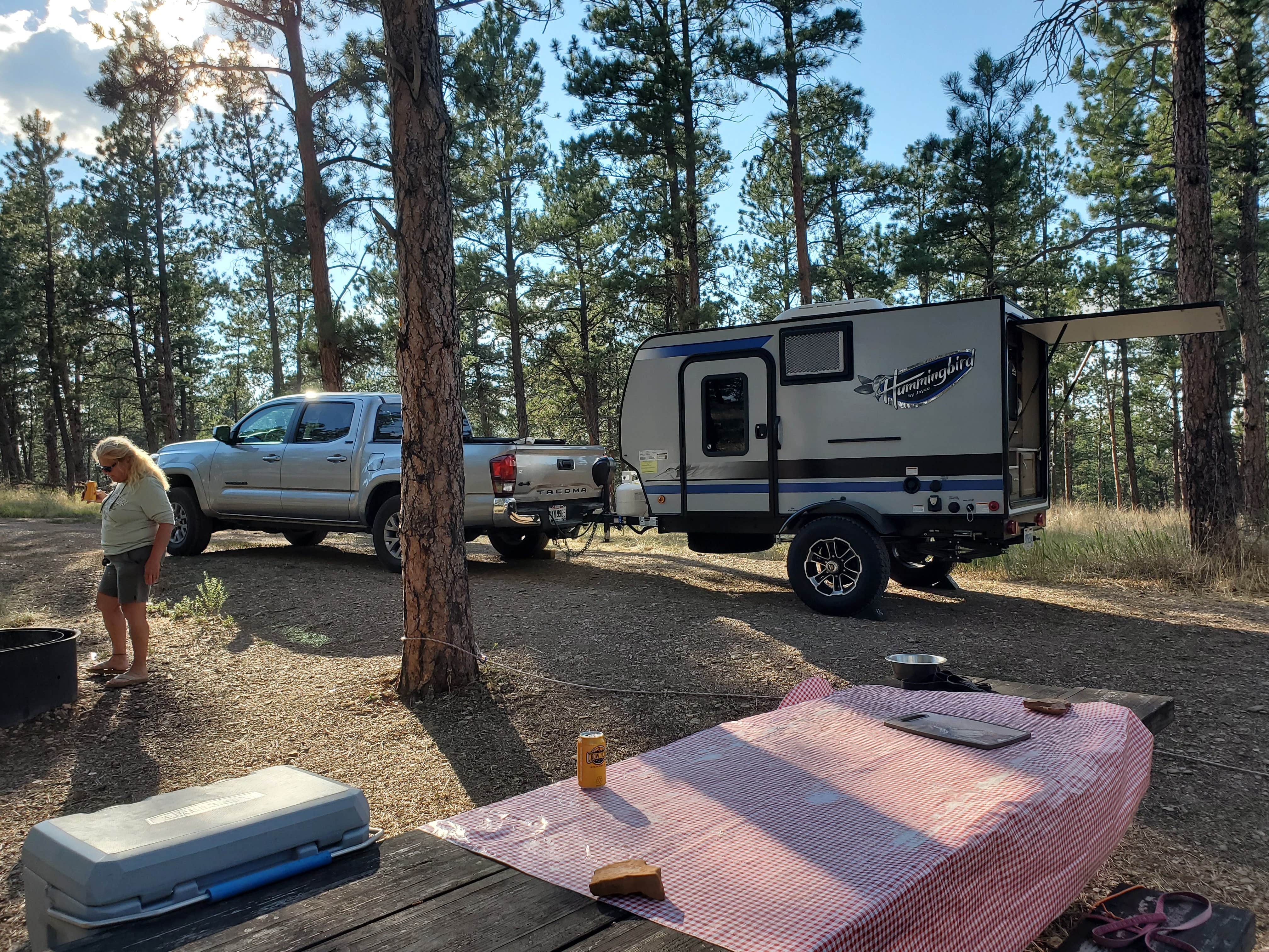 Jack T.'s photo of rv camping at Red Shale Campground & Geocache Site near Colstrip, MT
