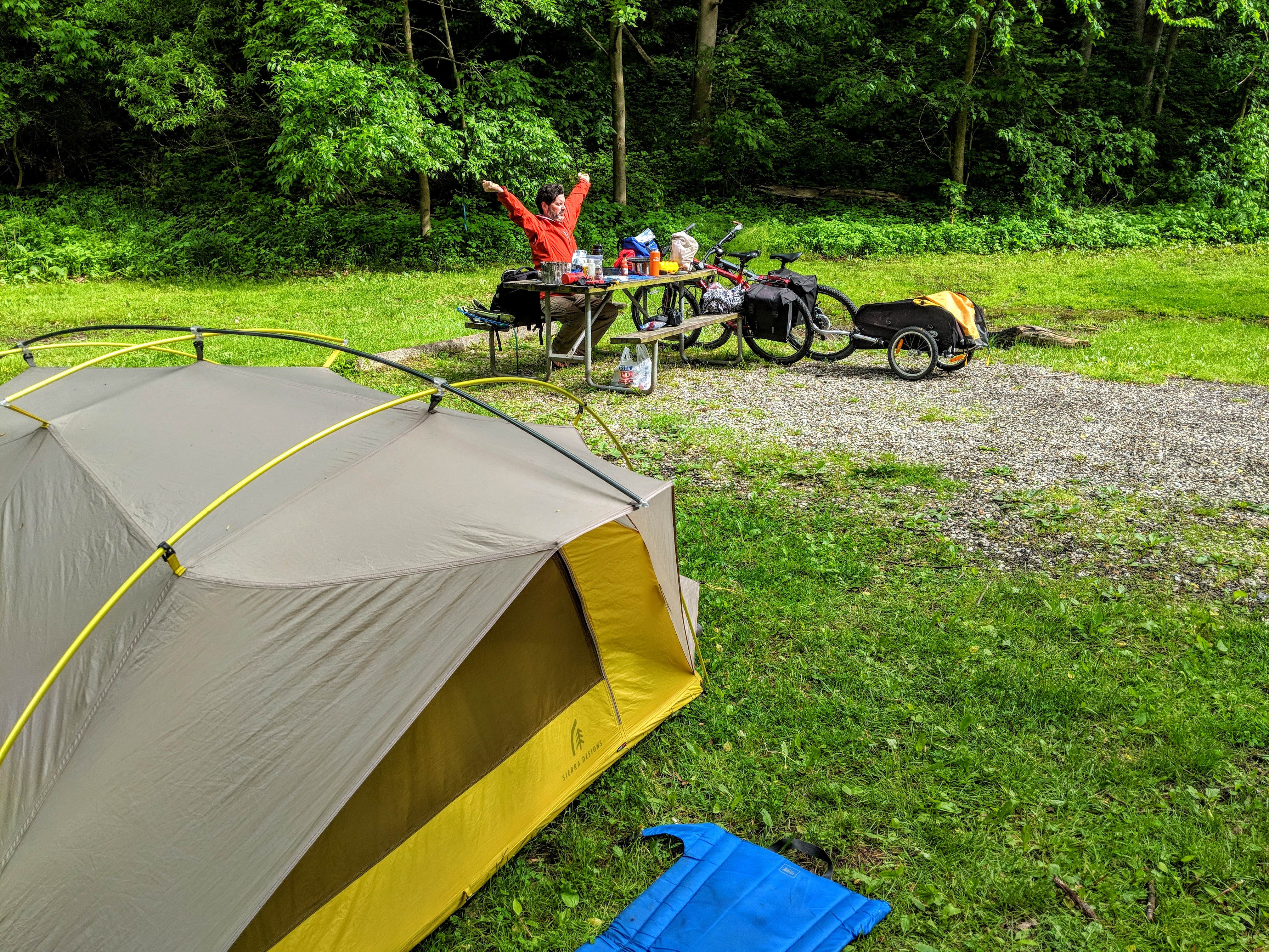Camper-submitted photo at Mohican State Park Campground in Ohio