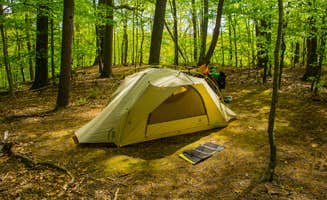 Shari  G.'s photo of tent camping at Big Bend Trailhead Primitive Camping (Summit Metro Parks) near Dover, OH