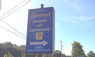 Camping near Midway RV Park: Graceland RV Park & Campground, Memphis, Tennessee