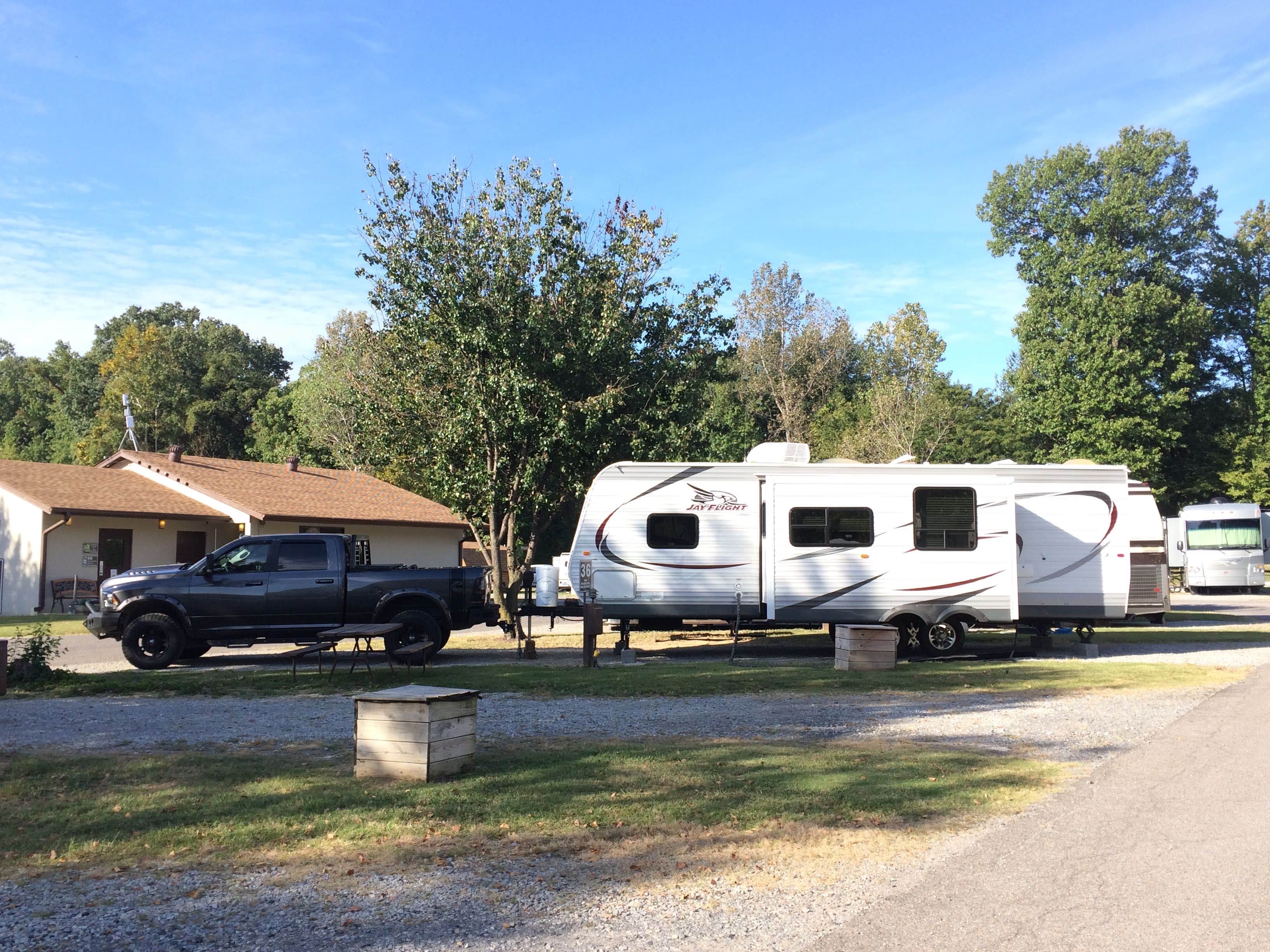 Emily B.'s photo of rv camping at Graceland RV Park & Campground near Coldwater, MS