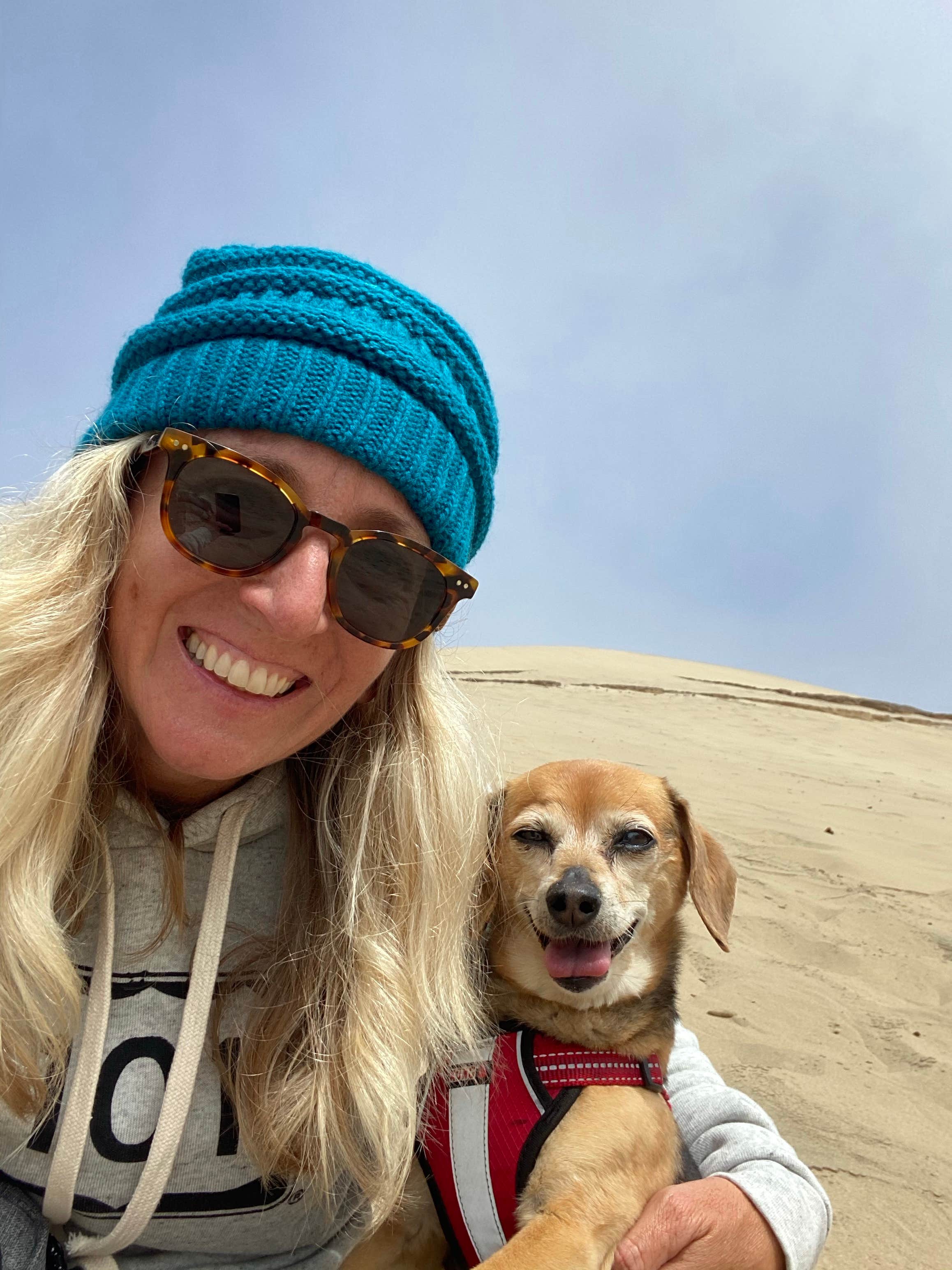 Vivi W.'s photo of camping with pets at Bay Point Landing near Myrtle Point, OR