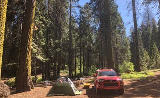Conrad G.'s photo of tent camping at Sierra National Forest Summit Camp Campground near Groveland, CA