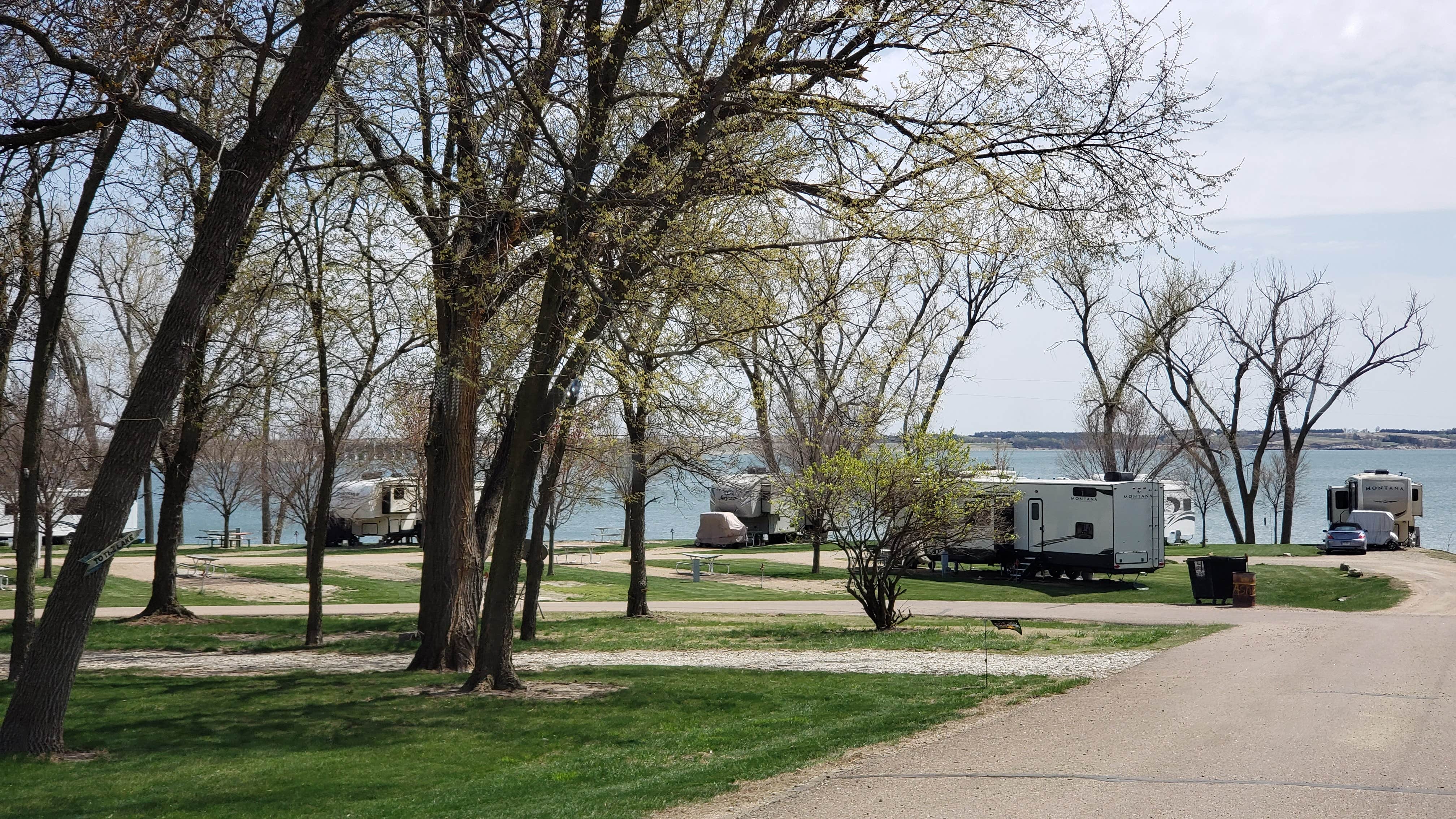 Nancy C.'s photo of rv camping at North Shore Marina Campground near Kirwin, KS